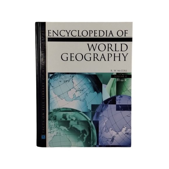 Encyclopedia of World Geography R.W. McColl Full 3 Volume Set Hardcover Books - Picture 3 of 6